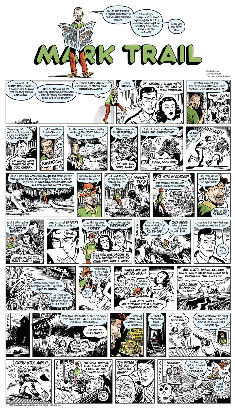 Illustration for article titled Read This: A tribute to the awesomely uncool adventures of Mark Trail